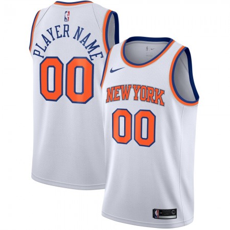 Maglia New York Knicks Personalizzate 2020-21 Nike Association Edition Swingman - Uomo
